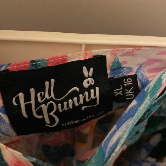 Hell Bunny toucan skirt “raphaella” - Picture 5 of 7